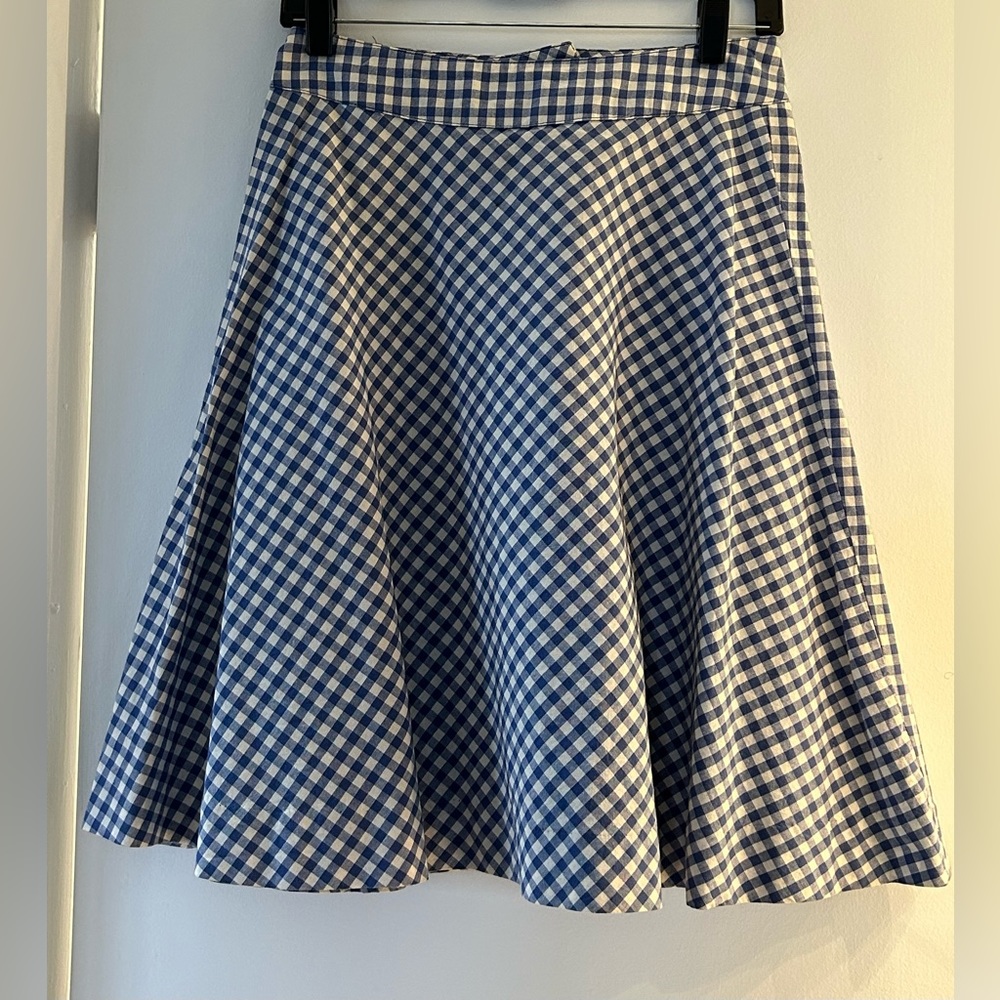 H&M Poodle like checkered skirt